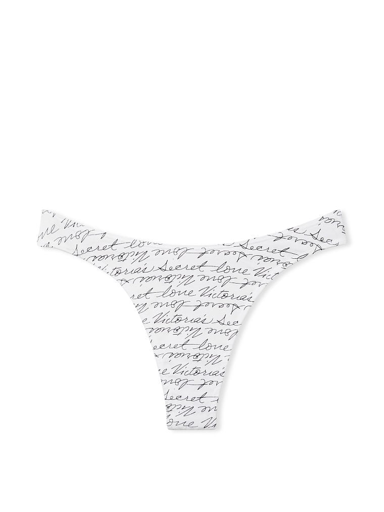 Yellowish axis Conquest Victoria's Secret Chilot Tanga Bumbac, White - Gioelle